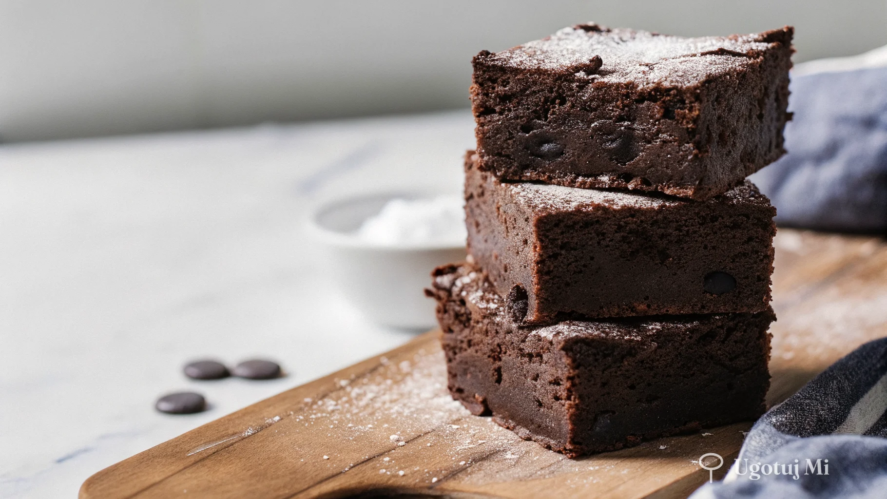 Brownie czekoladowe – wilgotne i fudgy przepis
