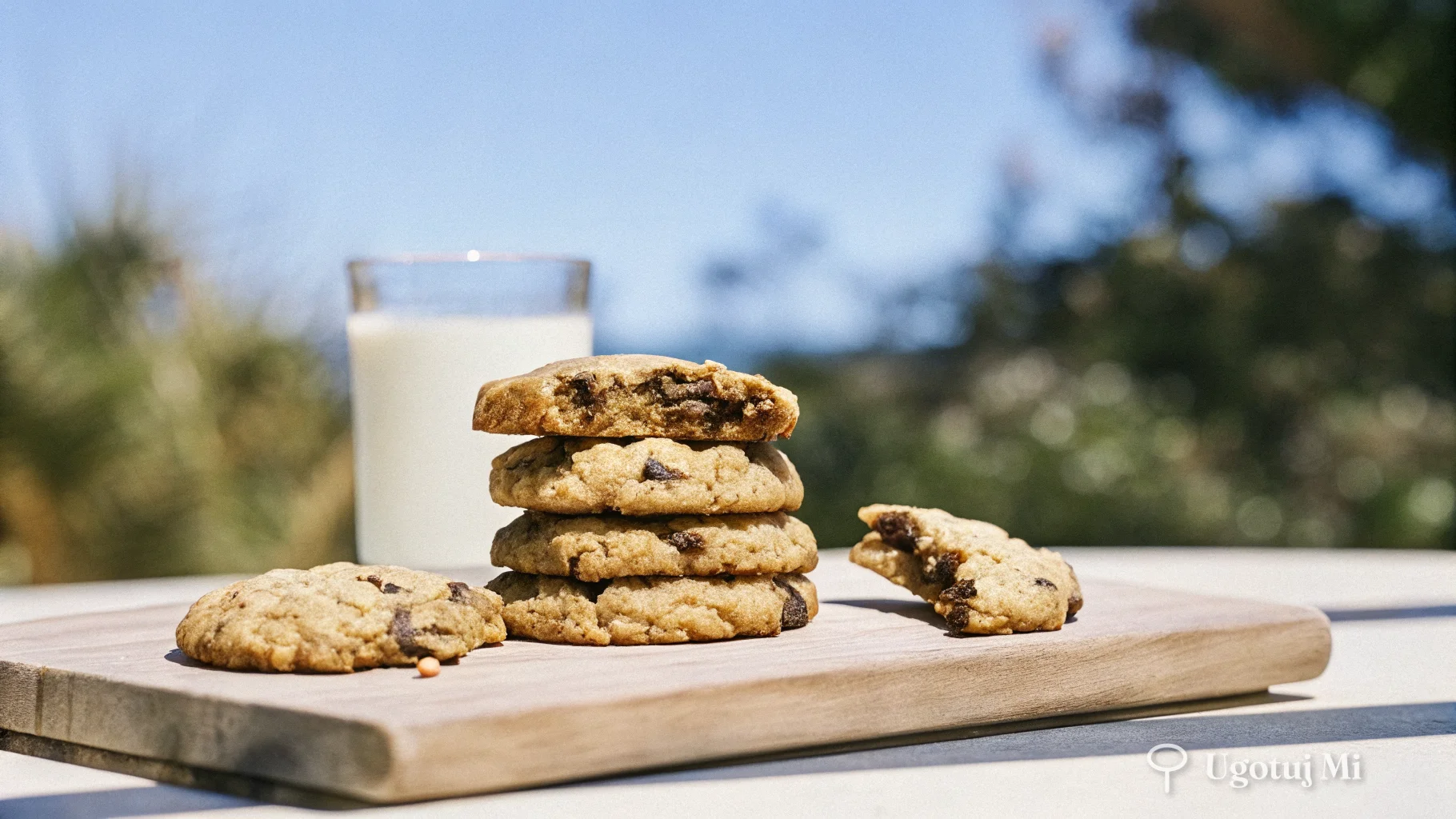 Ciasteczka owsiane z czekoladą – prosty przepis