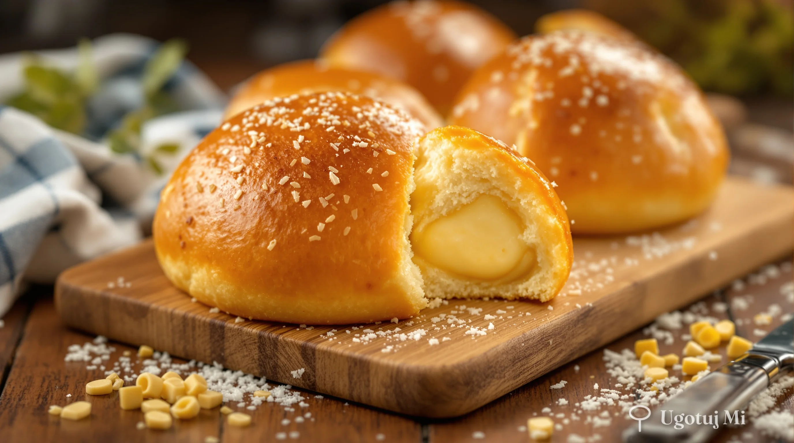 Drożdżówka z serem - prosty przepis na puszysty wypiek