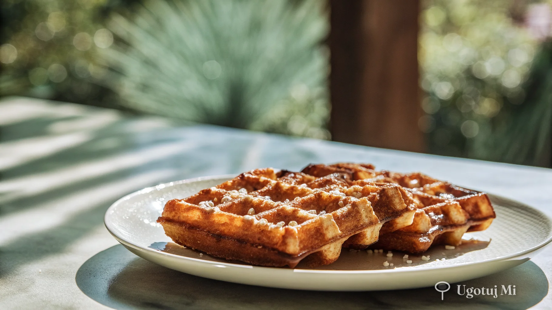 Gofry liege - belgijskie gofry z cukrem perłowym