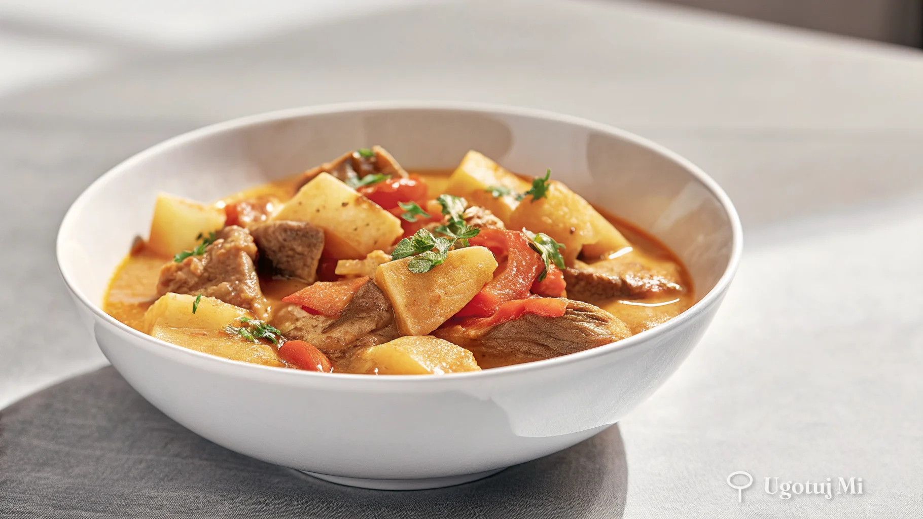 Gulasz węgierski - przepis na syte danie obiadowe