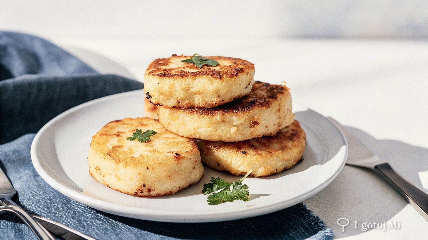 Kotlety ziemniaczane z serem - przepis krok po kroku