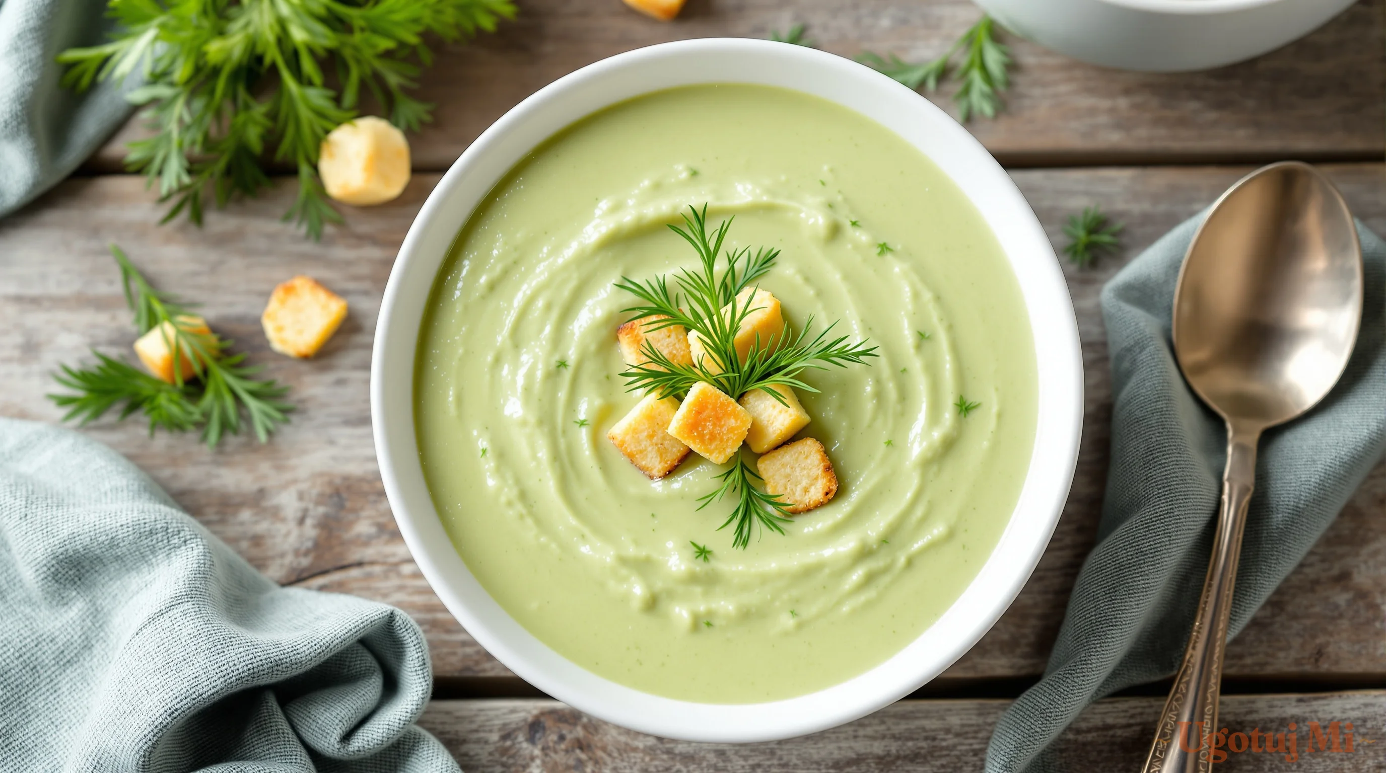 Kremowy krem z cukinii - prosty przepis bez stresu