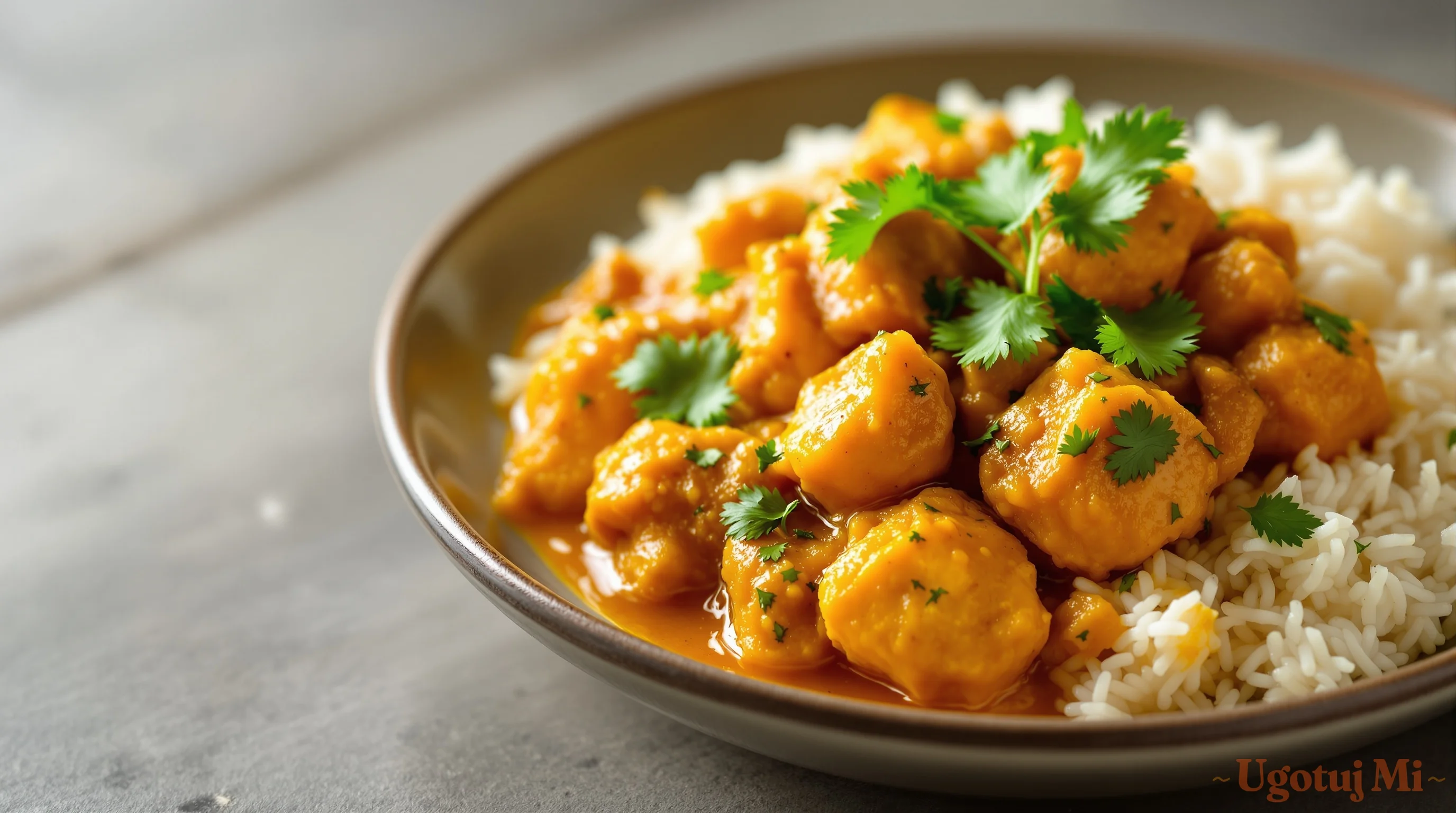 Kurczak w sosie curry - przepis na aromatyczny obiad