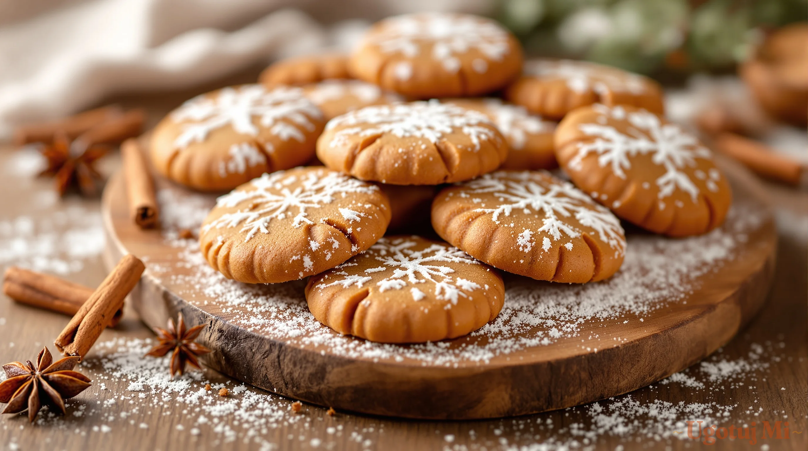 Miękkie pierniki korzenne - przepis na świąteczne ciastka