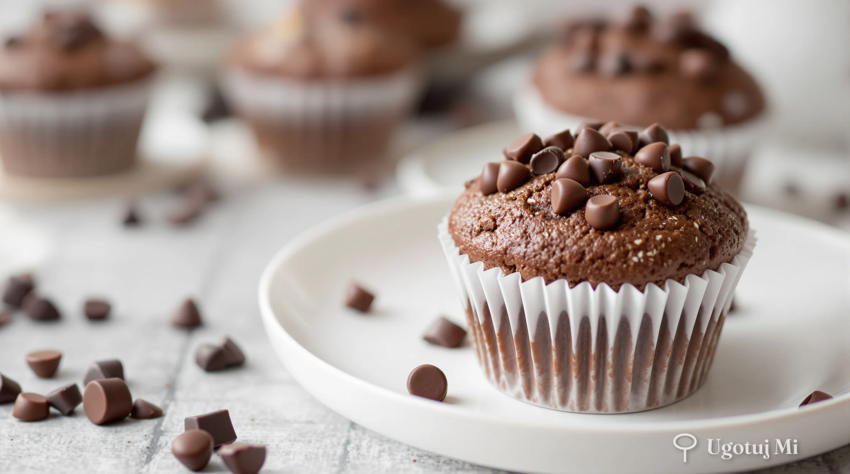 Muffinki czekoladowe - przepis w 30 minut