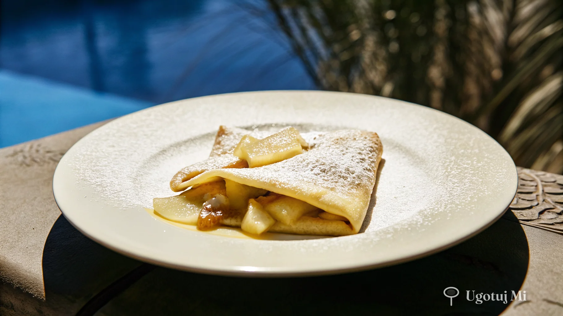 Naleśnik z jabłkami - przepis na słodki deser