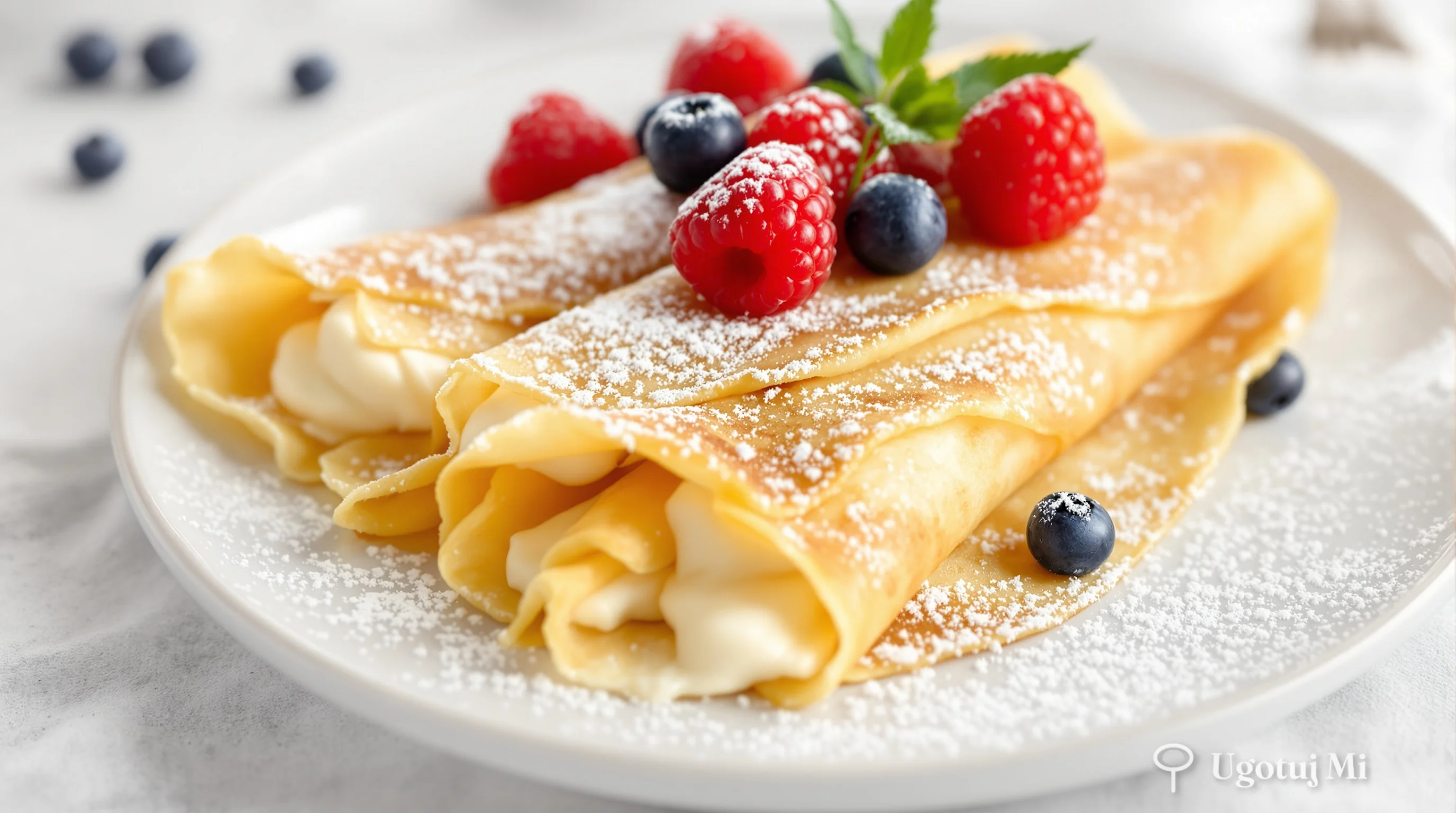 Naleśniki z serem białym - pyszny deser w 30 minut