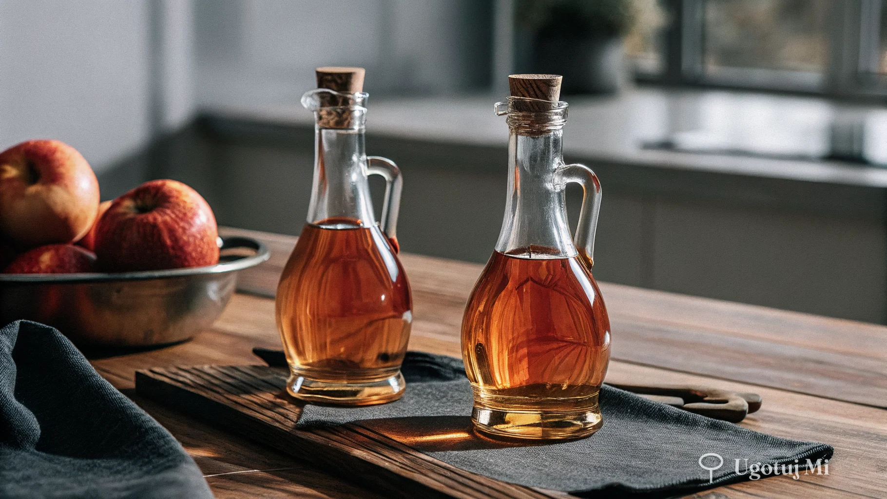 Ocet jabłkowy domowy - przepis krok po kroku