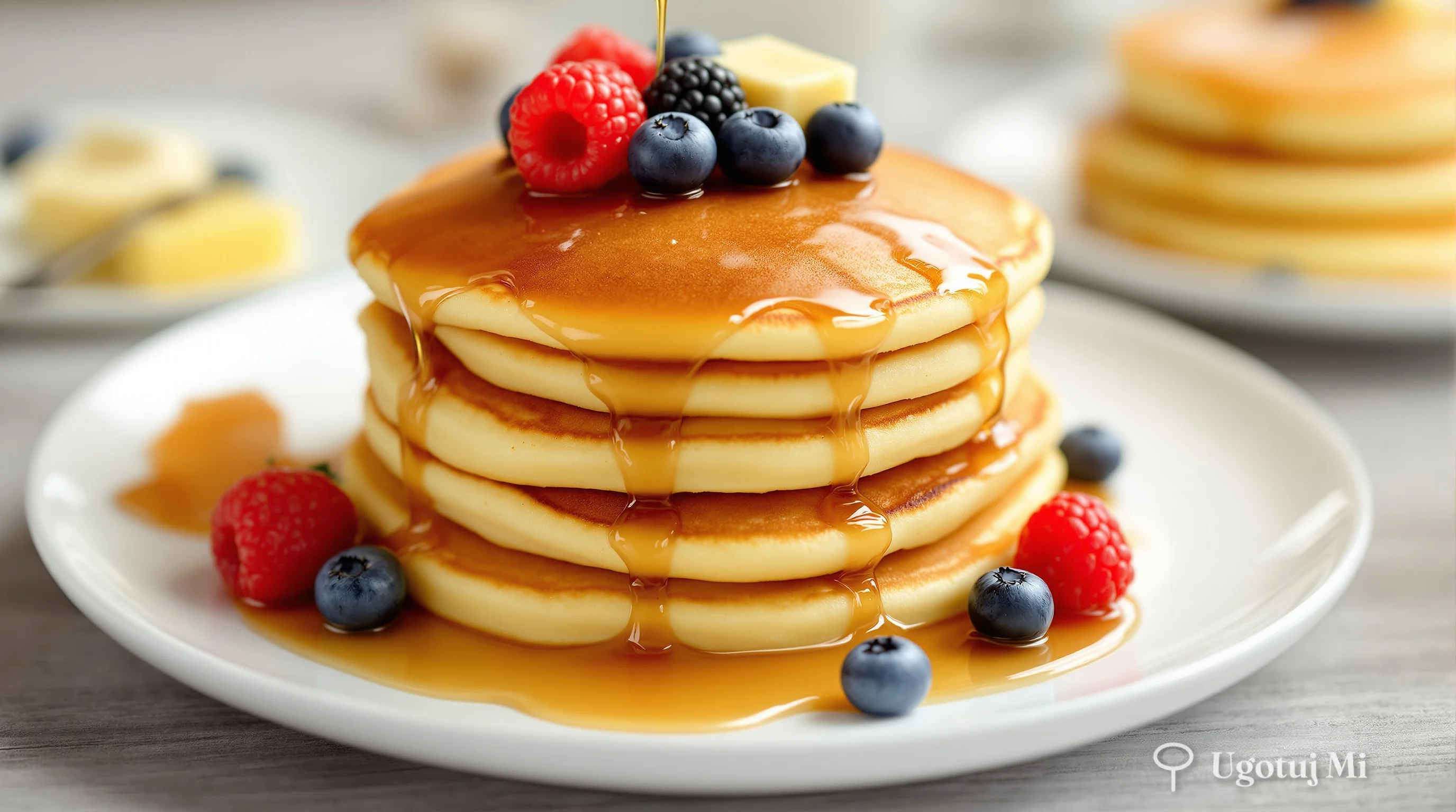 Pancakes amerykańskie - puszyste i szybkie