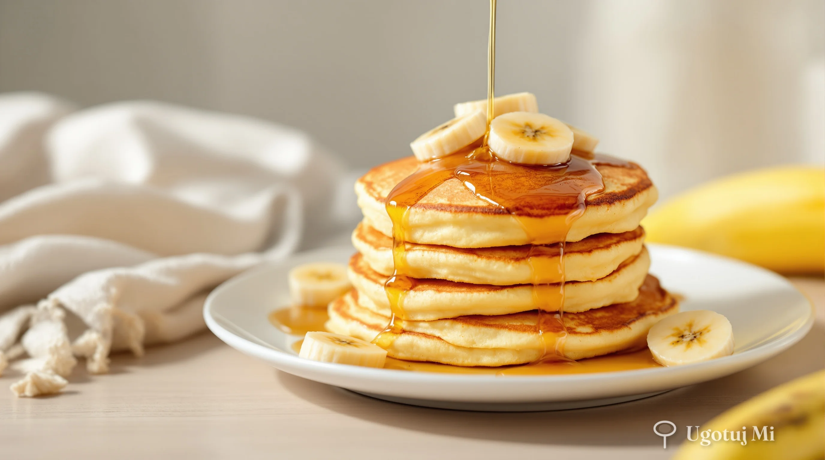 Pancakes bananowe - puszyste i delikatne w 15 minut