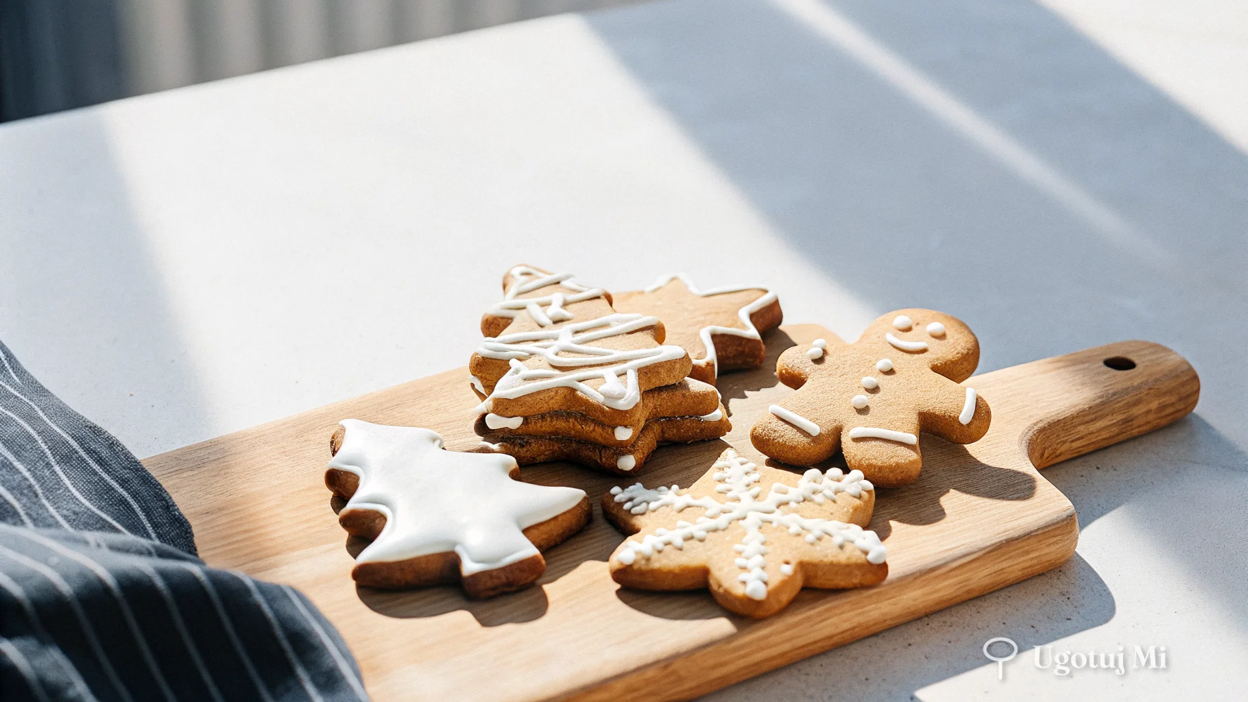 Pierniczki świąteczne - miękkie ciasteczka z przyprawami