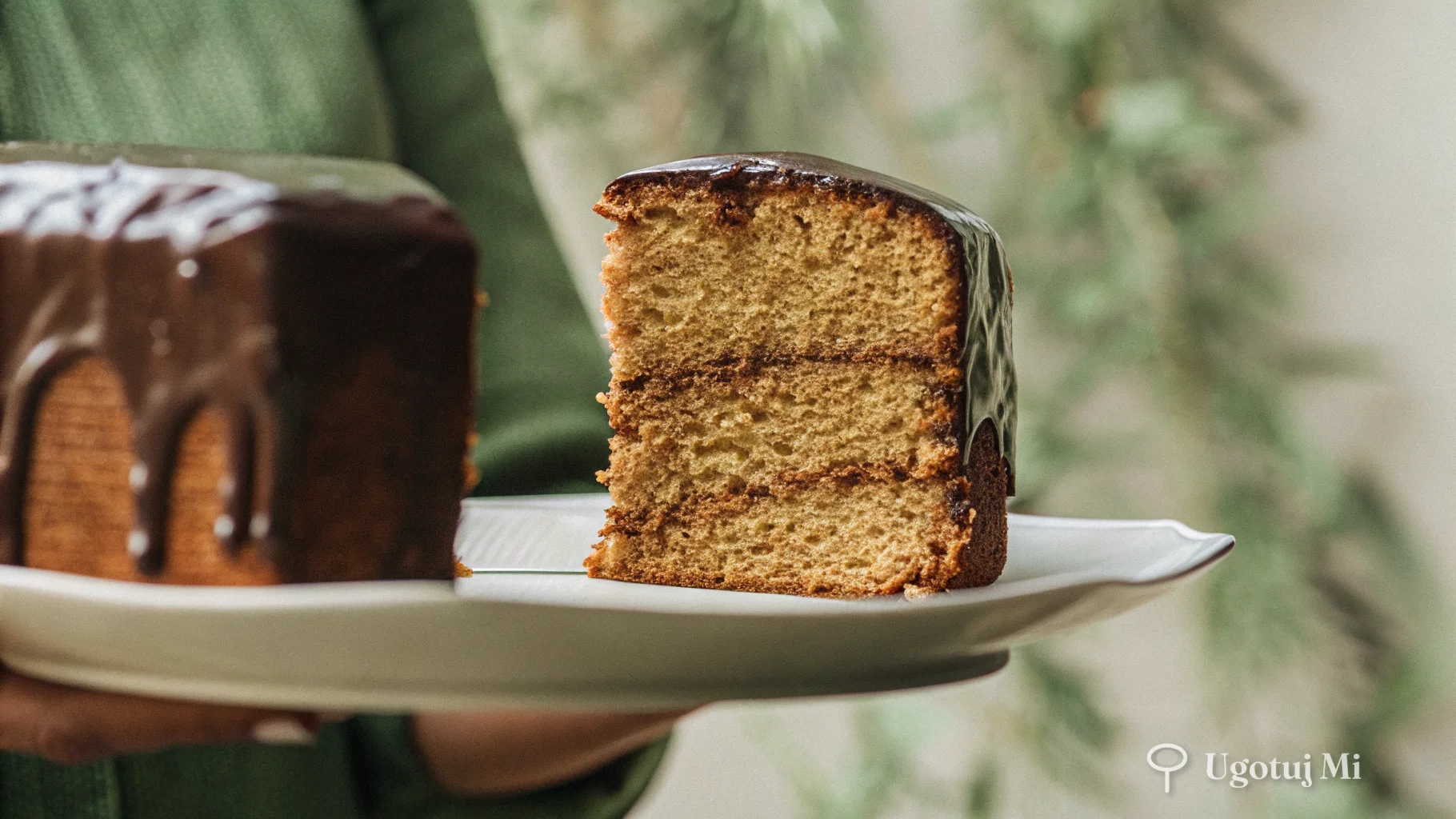 Piernik w polewie czekoladowej - prosty przepis