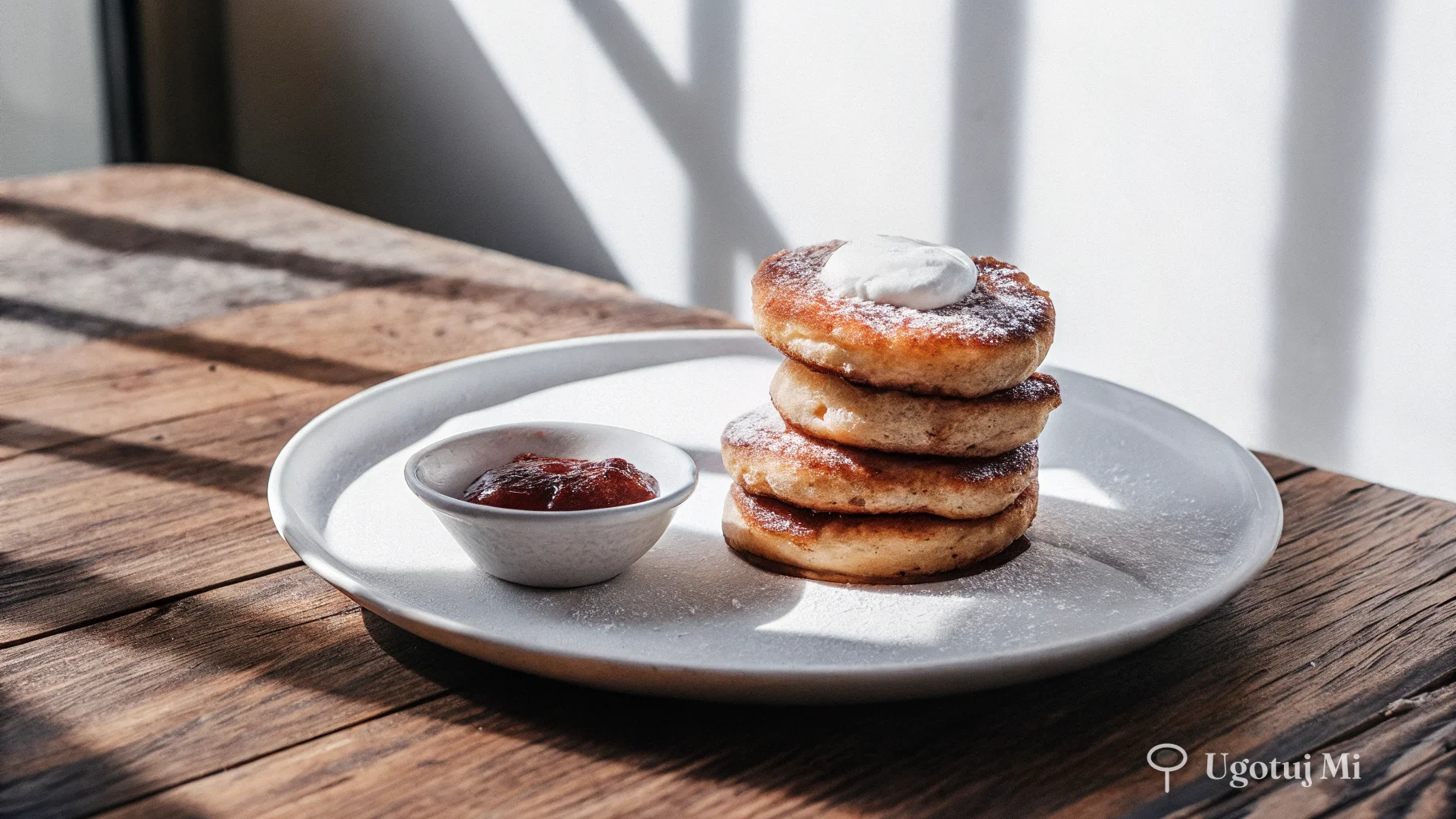 Racuchy z twarogiem – puszyste i złociste