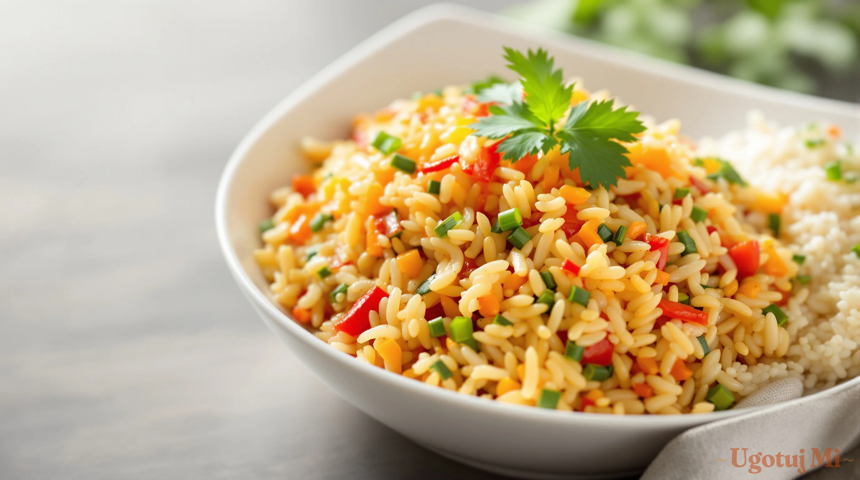 Ryż smażony z warzywami - szybki obiad dla dzieci