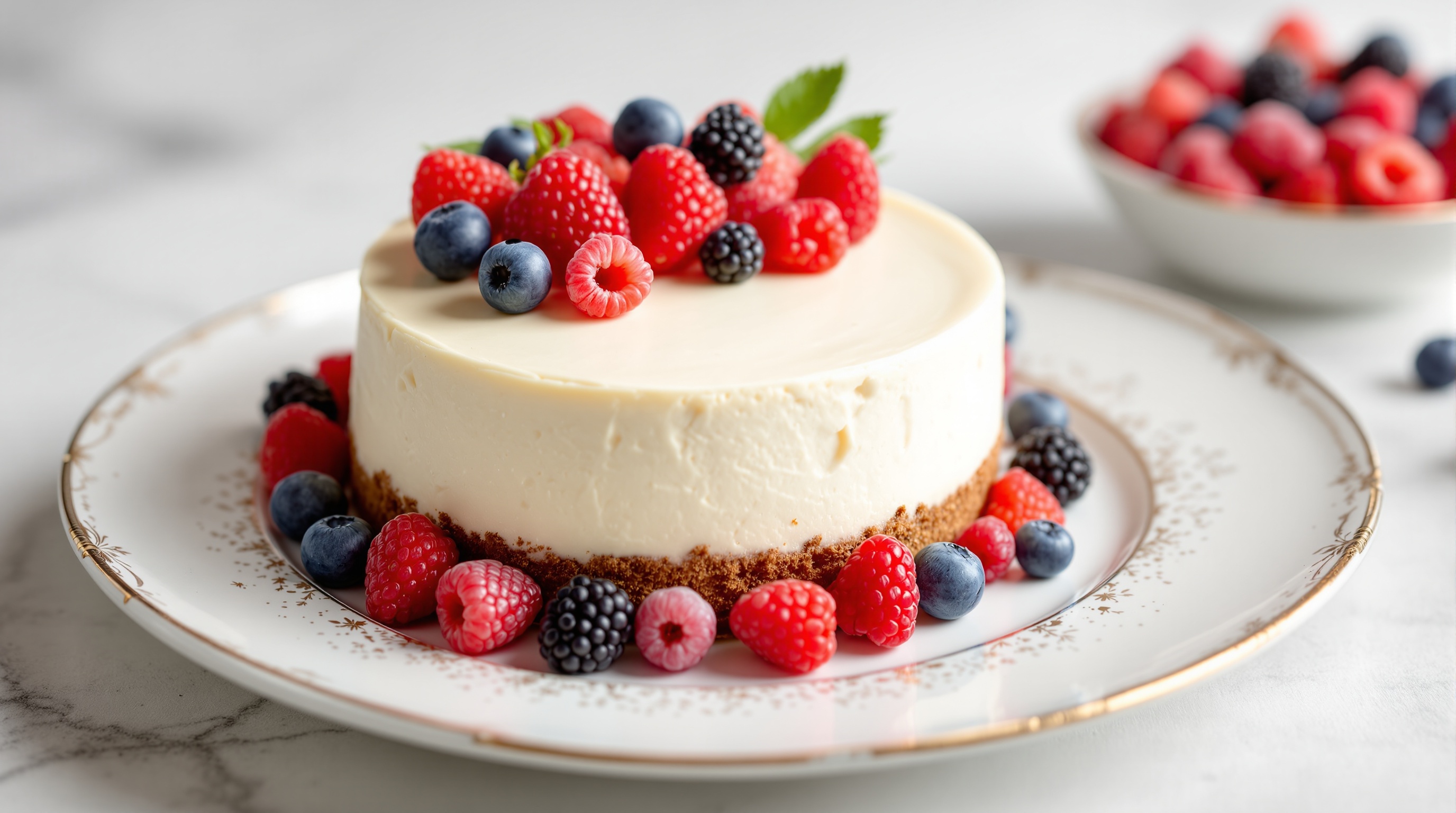 Sernik na zimno - przepis bez pieczenia w 30 minut