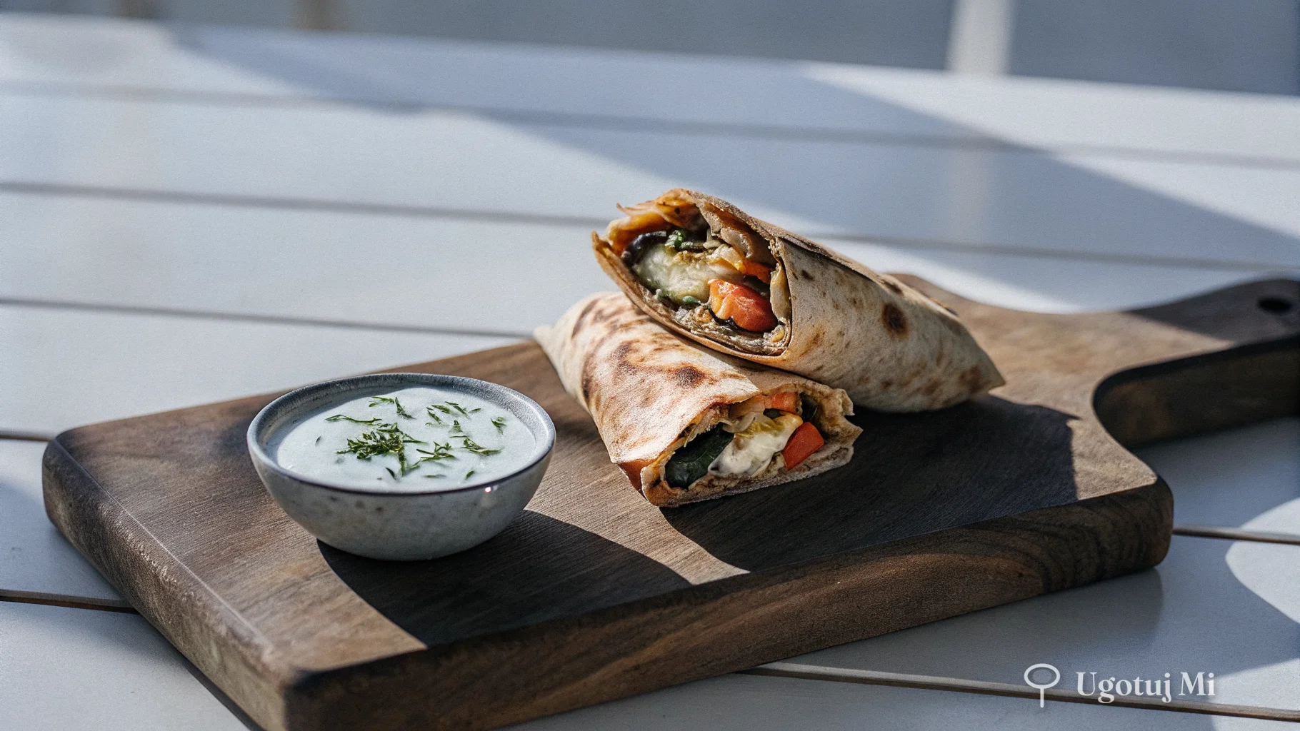Tortilla z warzywami i serem – szybki obiad