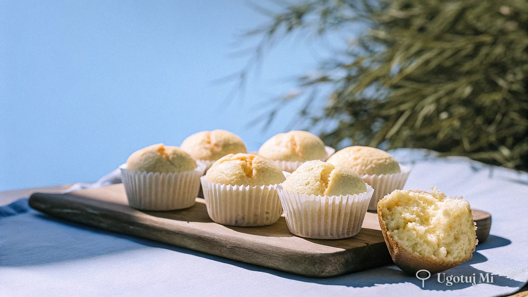 Wilgotne i puszyste muffinki waniliowe – przepis